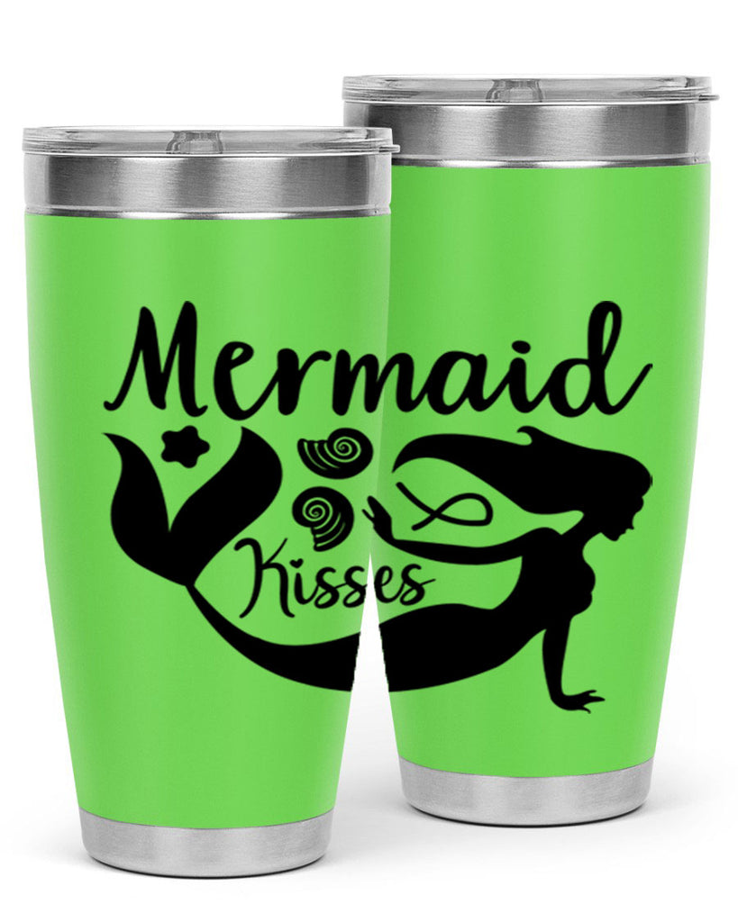 Mermaid kisses design 428#- mermaid- Tumbler