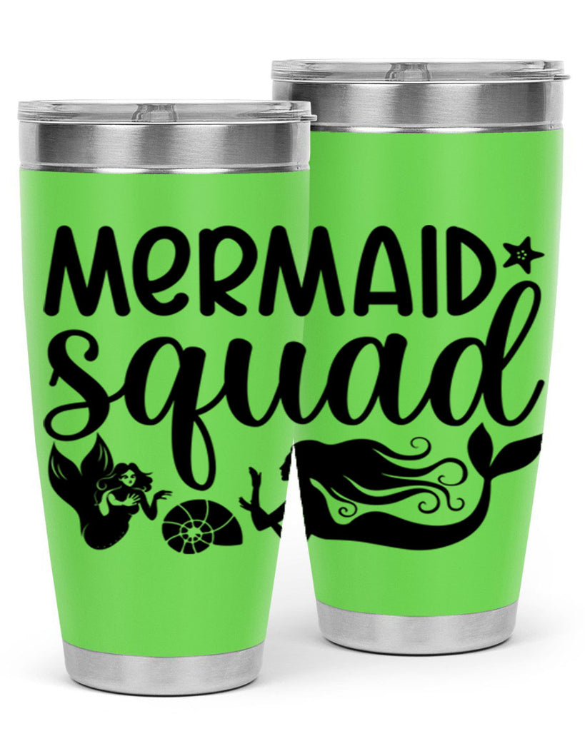 Mermaid squad 447#- mermaid- Tumbler