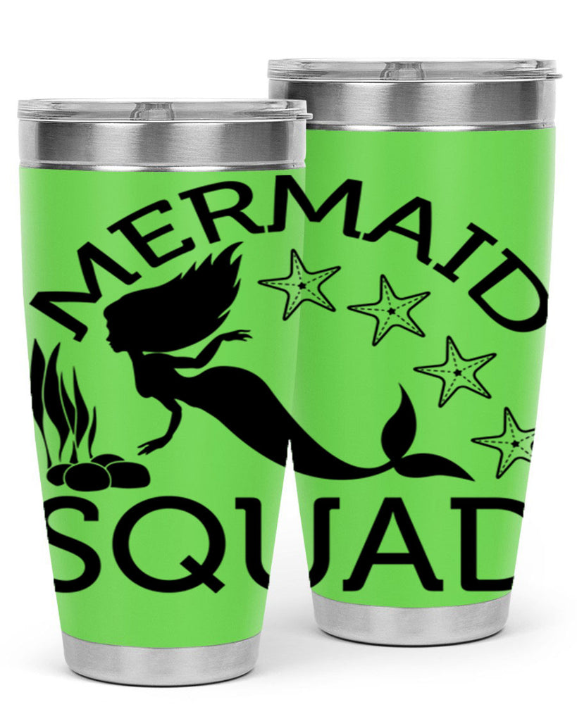 Mermaid squad 448#- mermaid- Tumbler