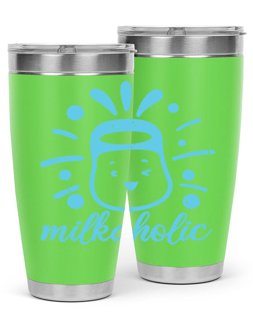 Milkaholic Style 29#- baby shower- tumbler