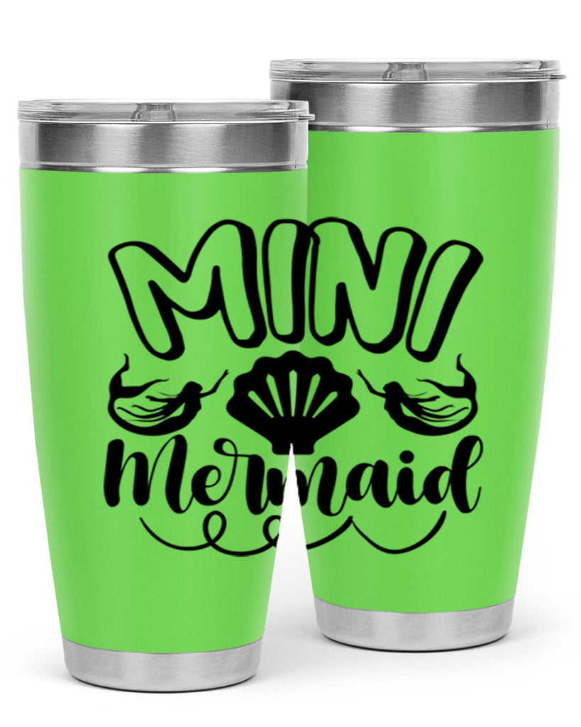 Mini mermaid 506#- mermaid- Tumbler