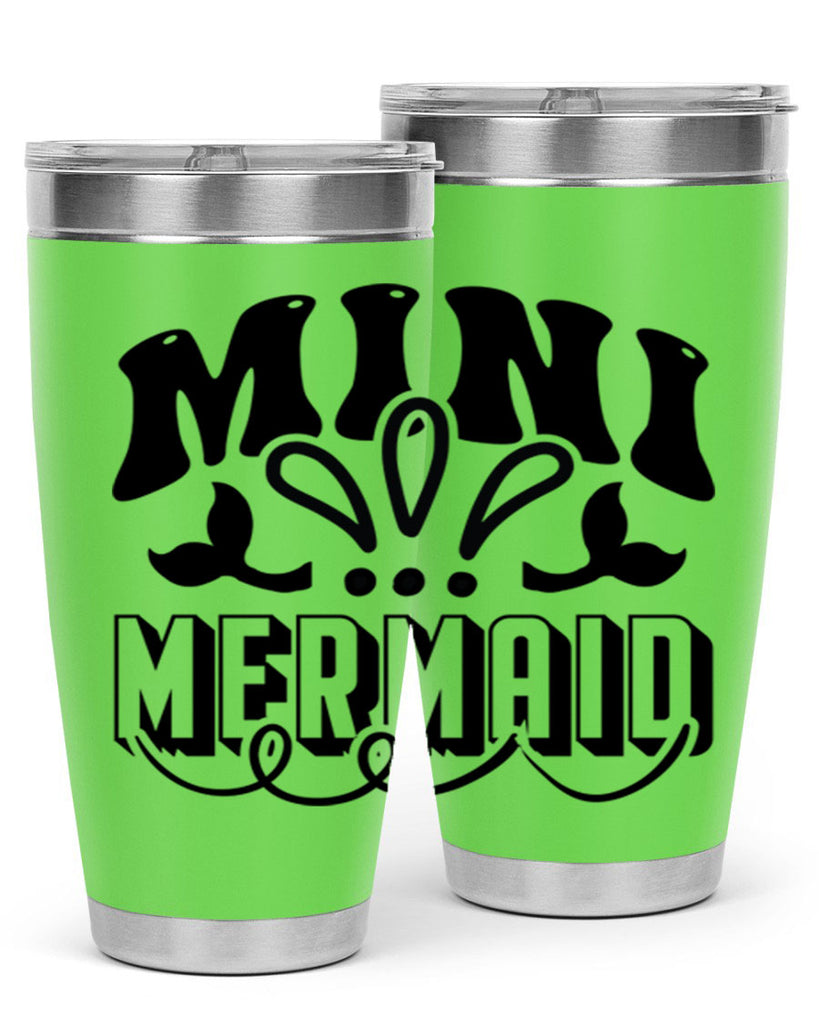 Mini mermaid 507#- mermaid- Tumbler