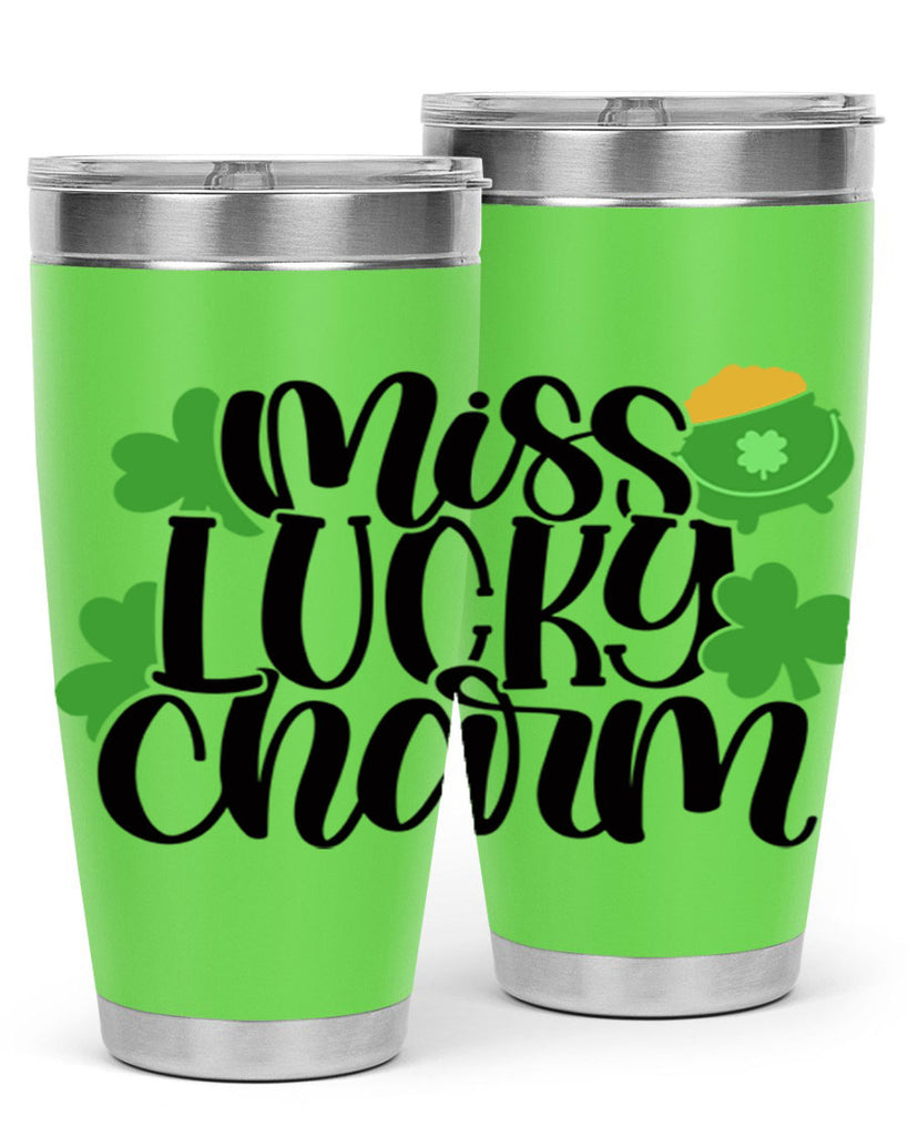 Miss Lucky Charm Style 48#- St Patricks Day- Tumbler