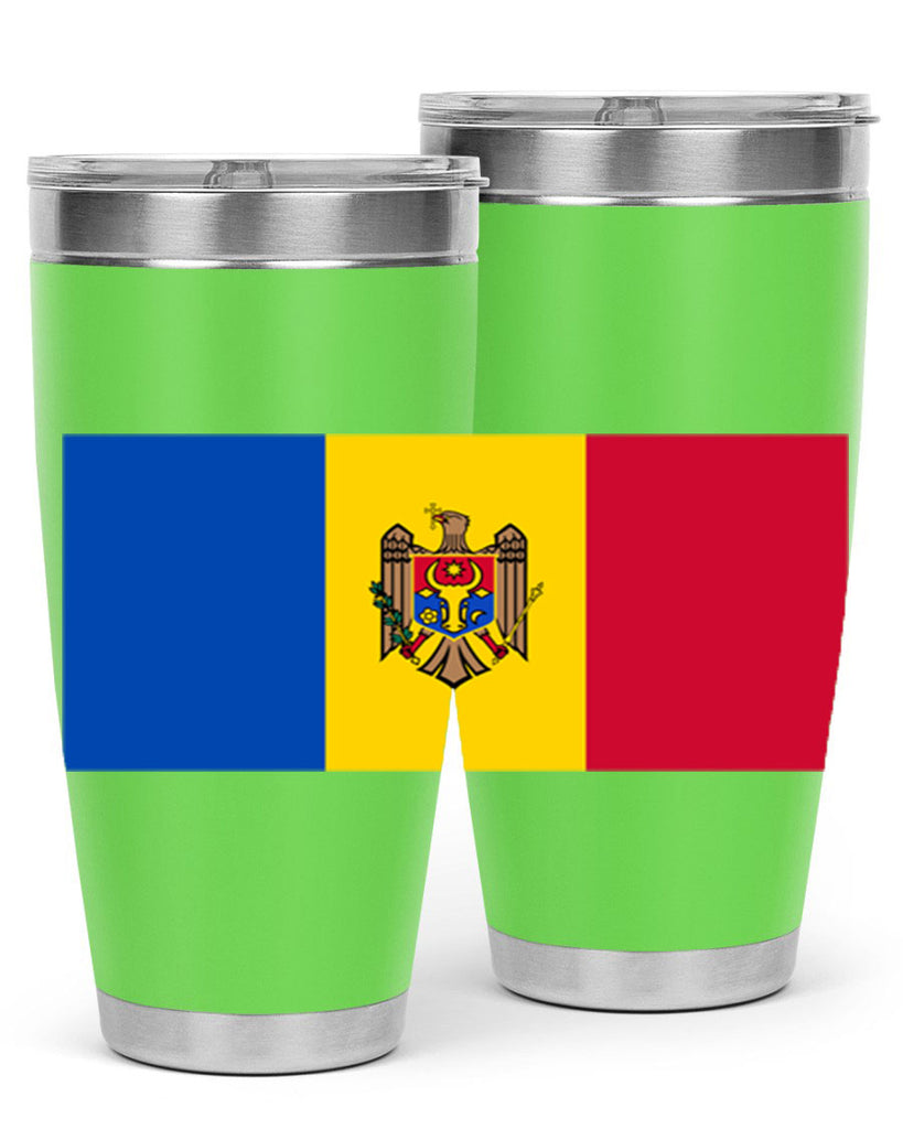 Moldova 85#- world flags- Tumbler