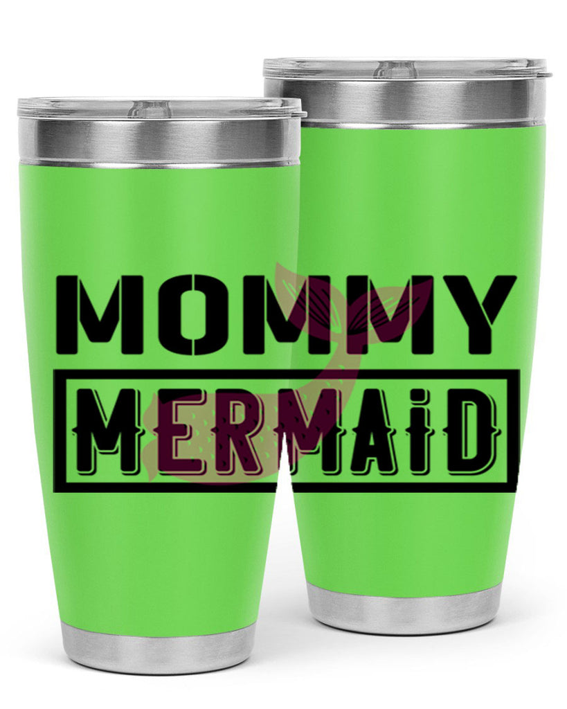 Mommy mermaid 514#- mermaid- Tumbler