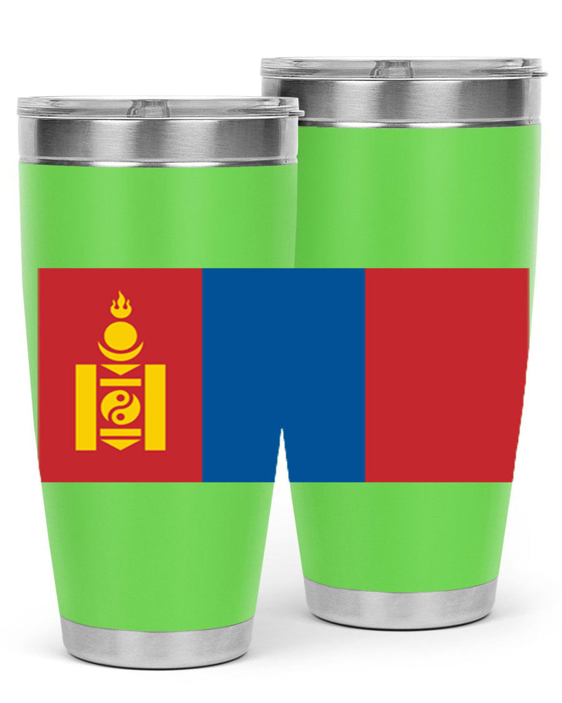 Mongolia 83#- world flags- Tumbler