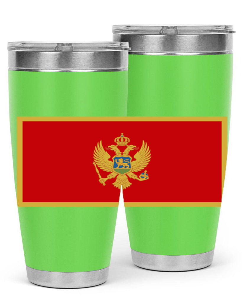 Montenegro 82#- world flags- Tumbler