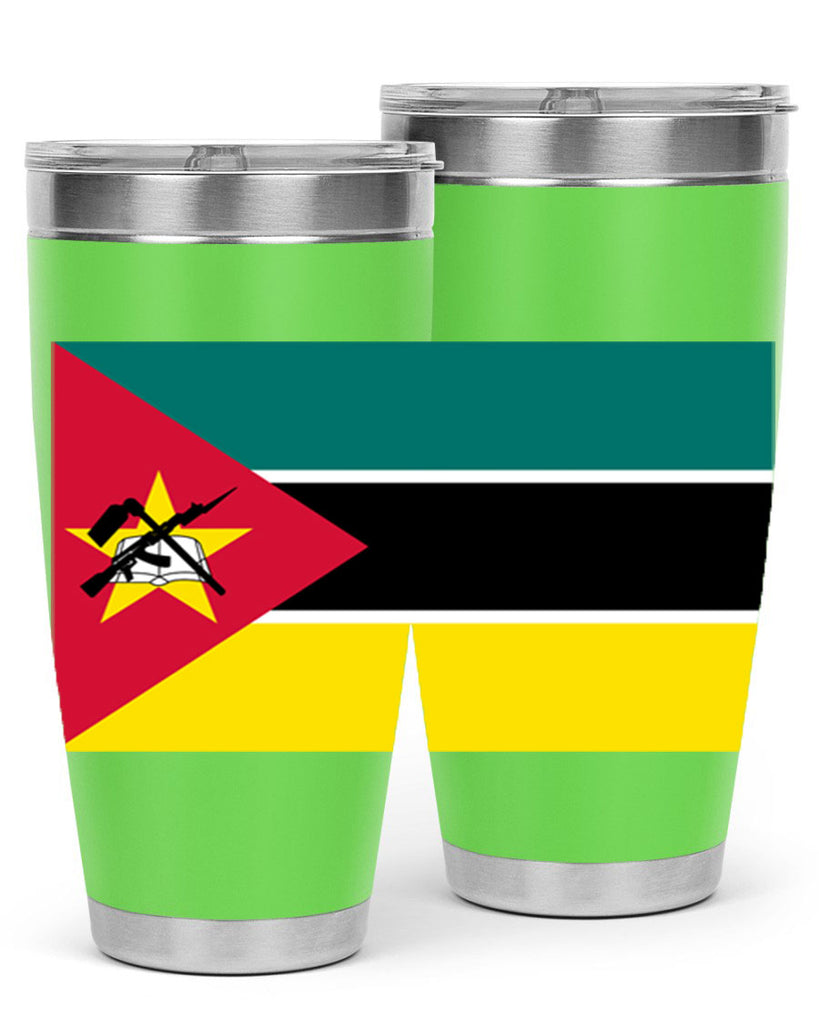 Mozambique 80#- world flags- Tumbler