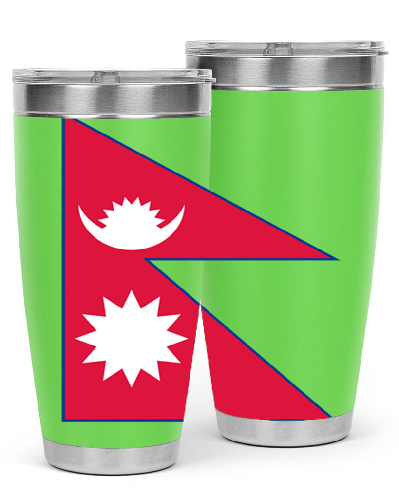 Nepal 76#- world flags- Tumbler