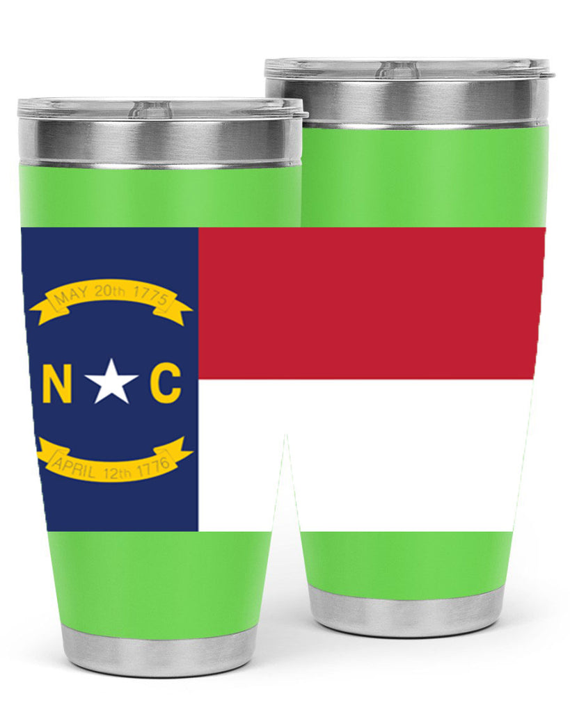 North Carolina 19#- Us Flags- Tumbler