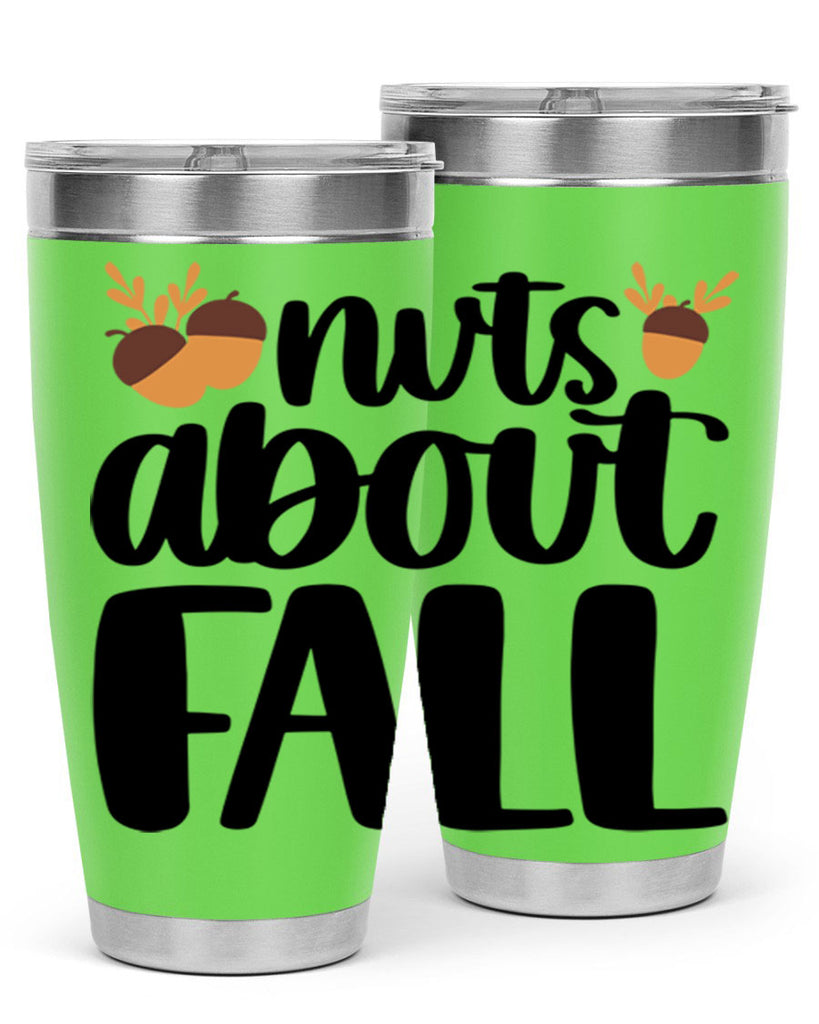 Nuts About Fall 503#- fall- Tumbler
