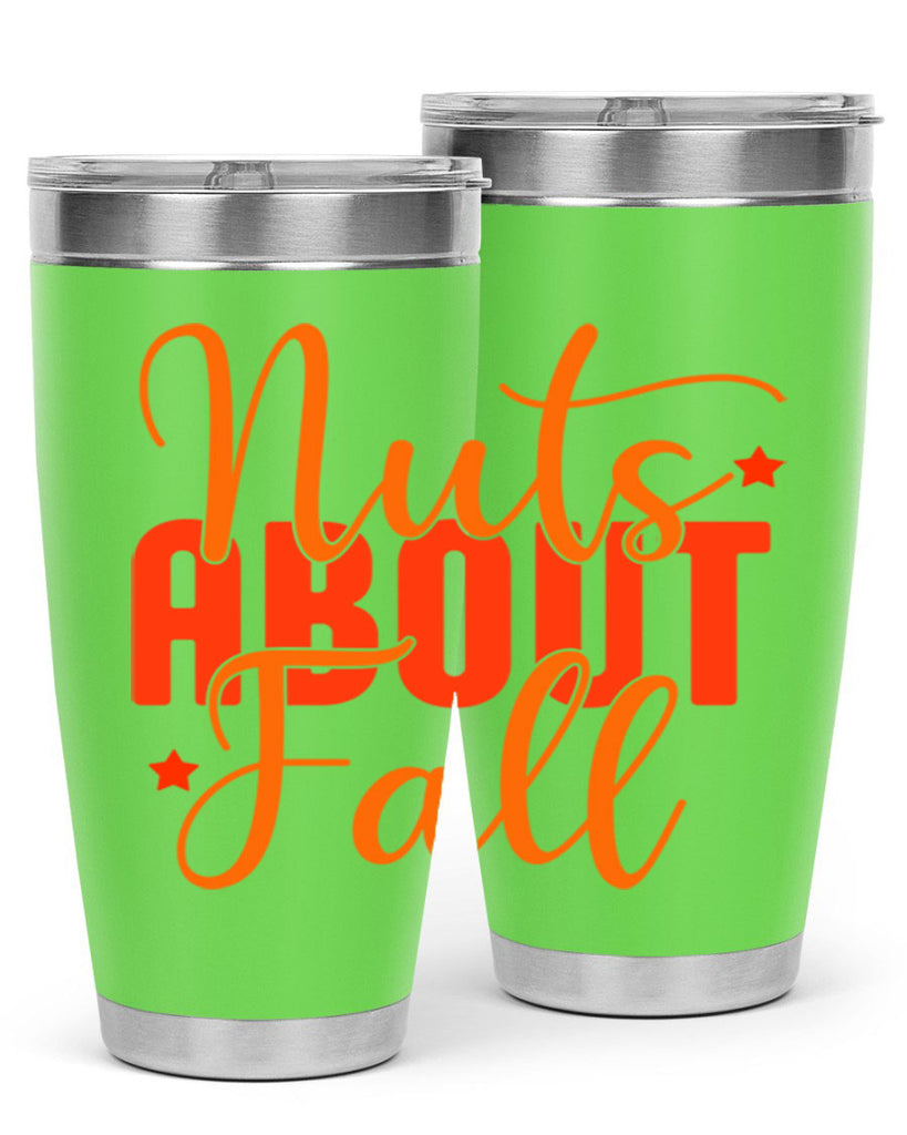 Nuts About Fall Design 444#- fall- Tumbler