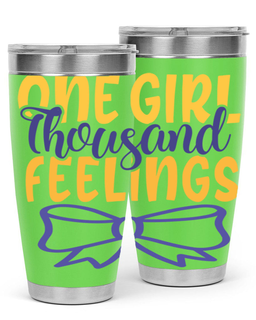 One Girl Thousand Feelings Style 208#- baby- tumbler