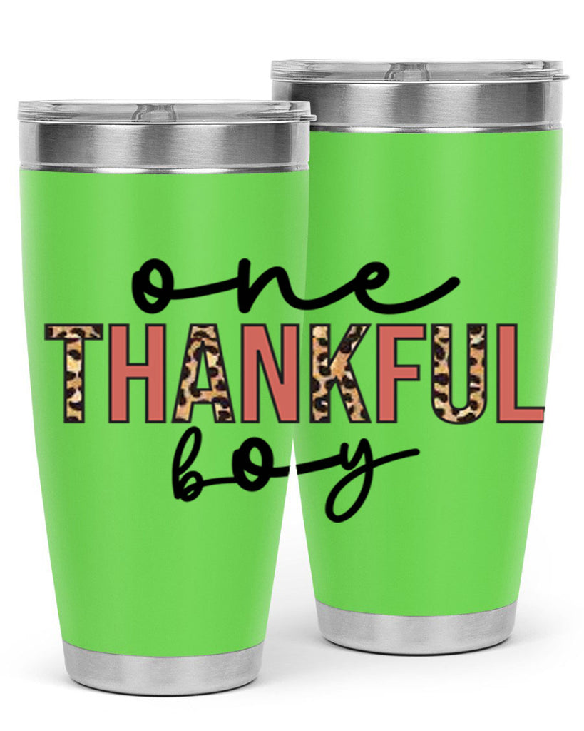 One thankful boy 462#- fall- Tumbler