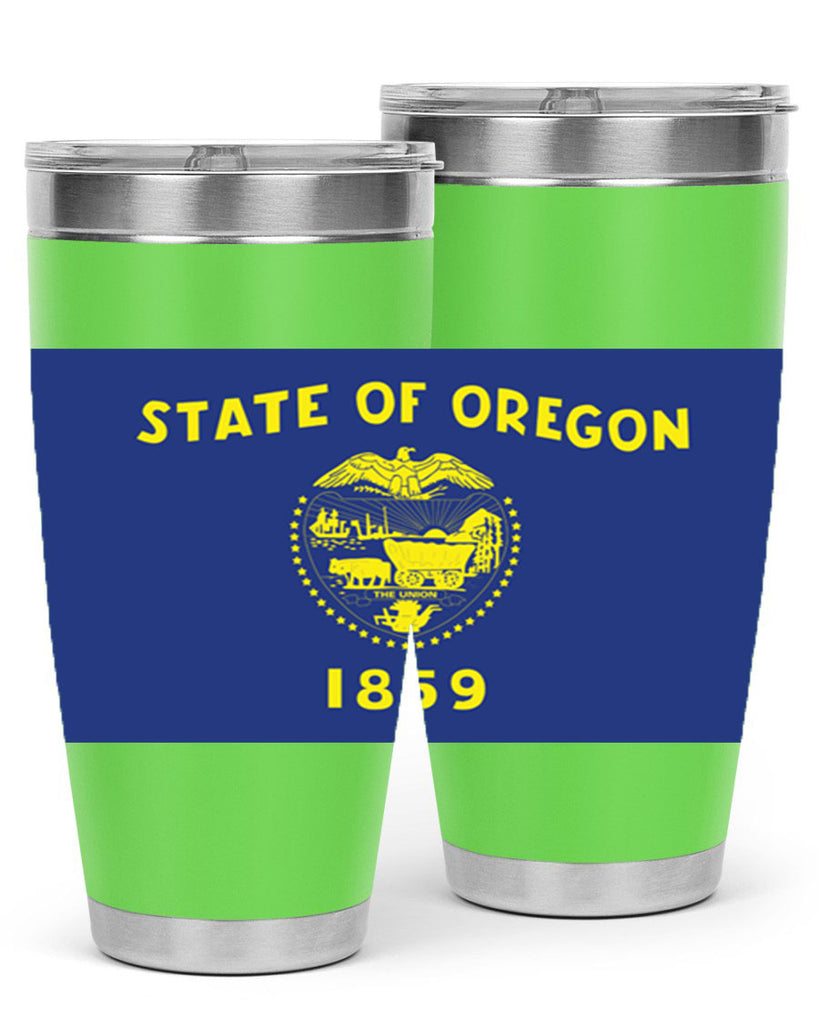 Oregon 15#- Us Flags- Tumbler