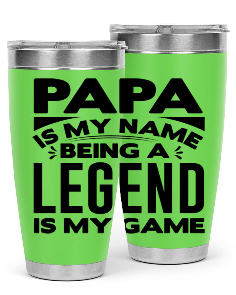 Papa 125#- grandpa - papa- Tumbler