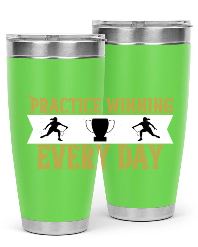 Practice winning every day 1922#- badminton- Tumbler