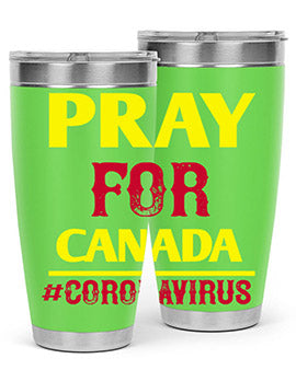 Pray For Canada Style 7#- corona virus- Cotton Tank