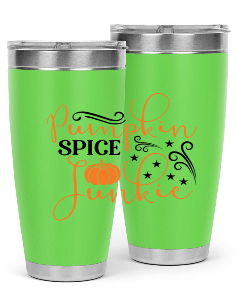 Pumpkin Spice Junkie 549#- fall- Tumbler