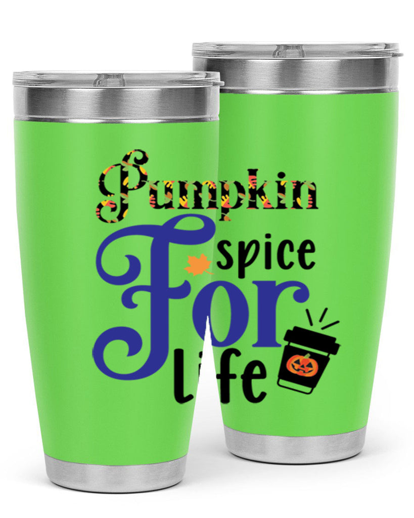 Pumpkinspiceforlife 566#- fall- Tumbler