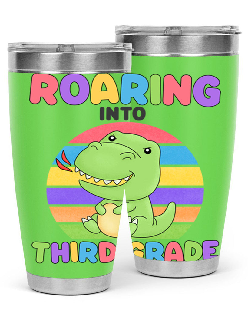 Roaring to 3rd Grade Trex 23#- 3rd grade- Tumbler