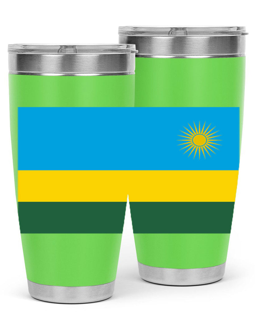 Rwanda 53#- world flags- Tumbler