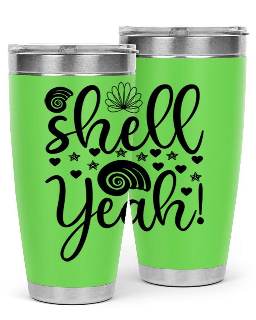 SHELL YEAH design 598#- mermaid- Tumbler