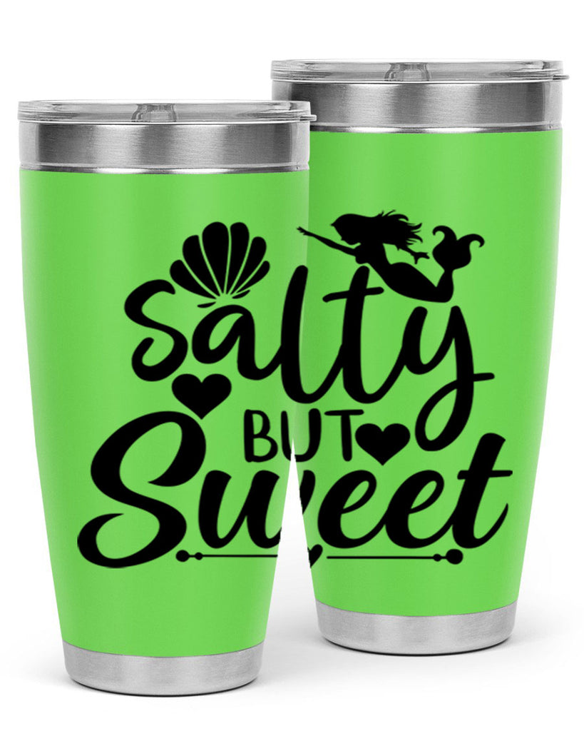 Salty But Sweet 564#- mermaid- Tumbler