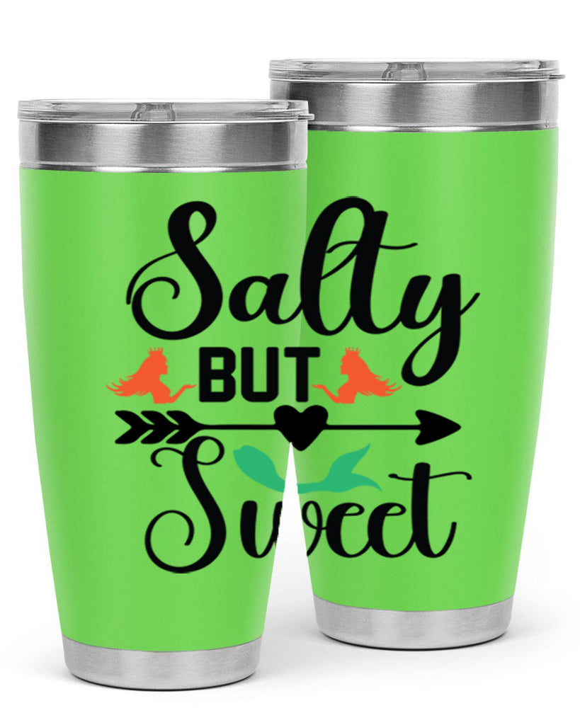 Salty but Sweet 569#- mermaid- Tumbler