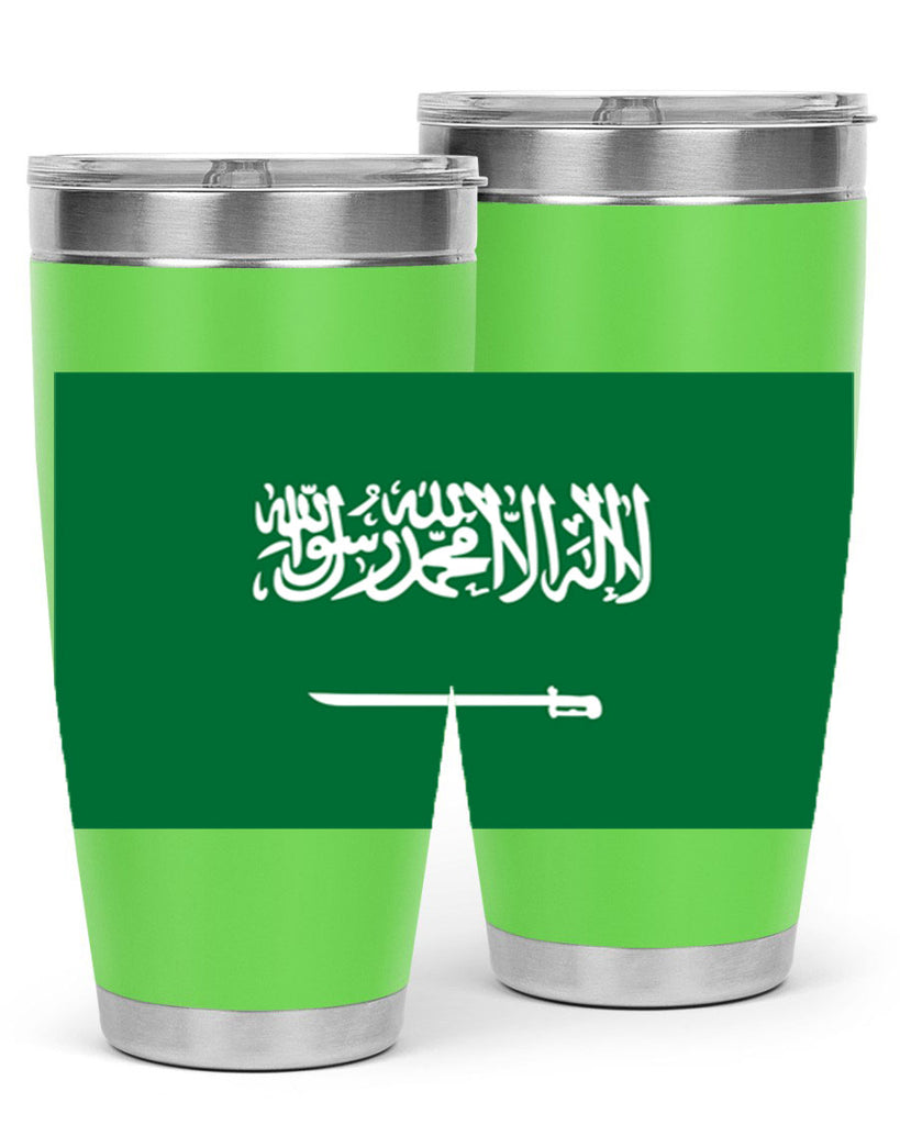 Saudi Arabia 46#- world flags- Tumbler
