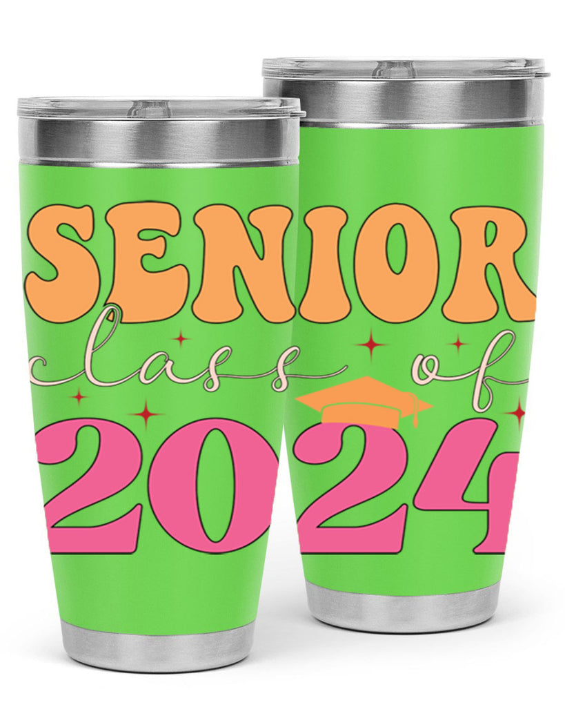 Senior class of 2024 17#- 12th grade- Tumbler