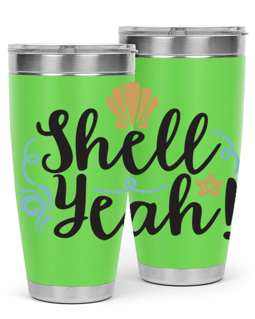 Shell Yeah 592#- mermaid- Tumbler