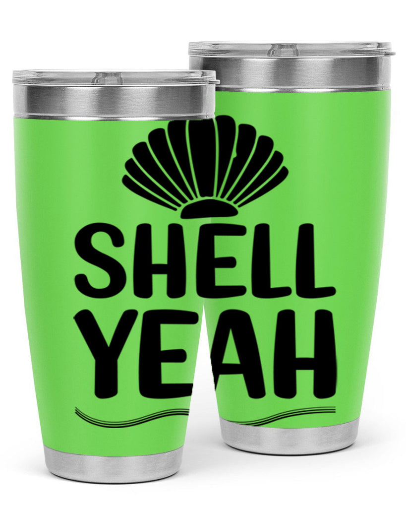 Shell yeah 597#- mermaid- Tumbler