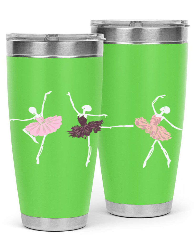 Skeleton Ballerinas Ballet Halloween Ballet 79#- ballet- Tumbler