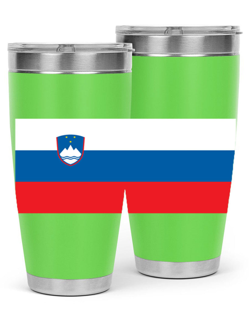 Slovenia 39#- world flags- Tumbler