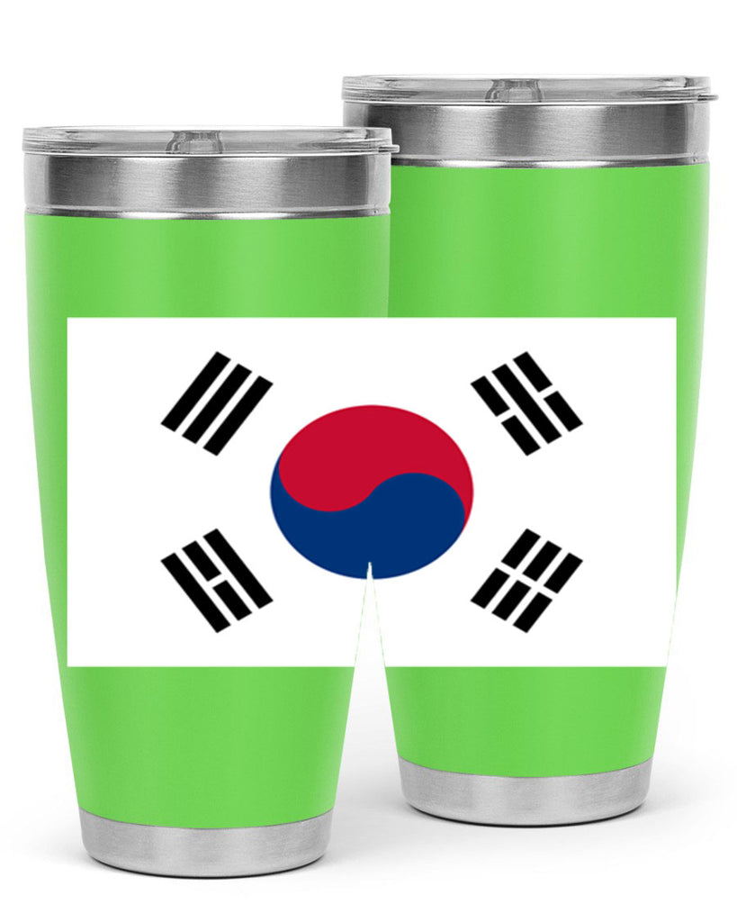 South Korea 35#- world flags- Tumbler