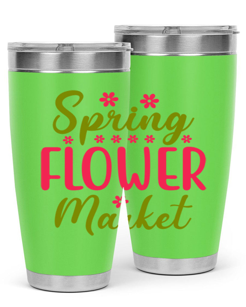 Spring Flower Market 423#- spring- Tumbler