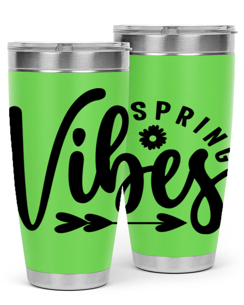 Spring Vibes478#- spring- Tumbler