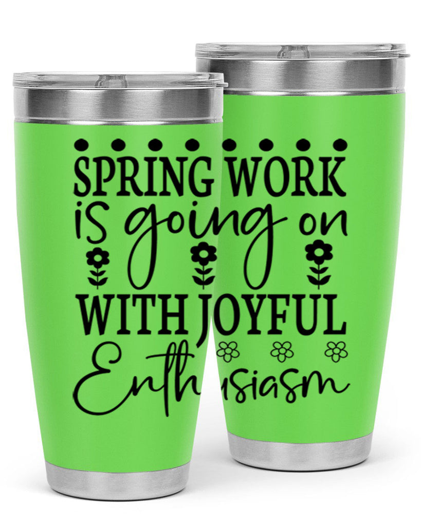 Spring work is going on 521#- spring- Tumbler
