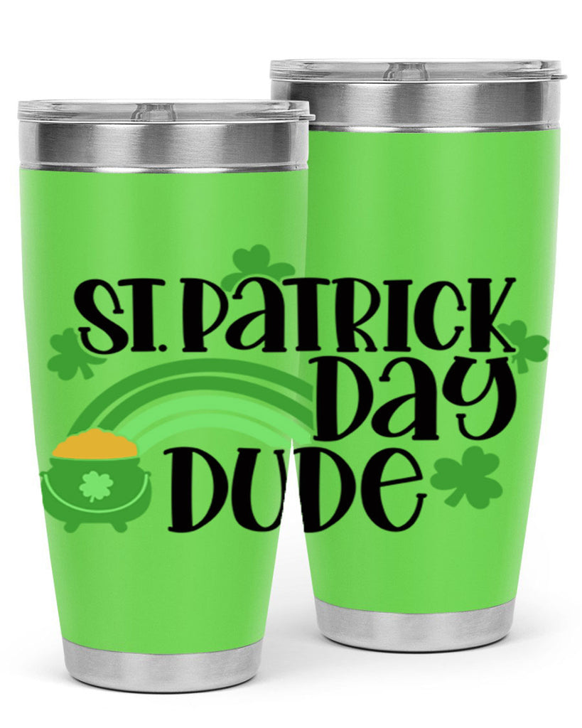 St Patrick Day Dude Style 29#- St Patricks Day- Tumbler