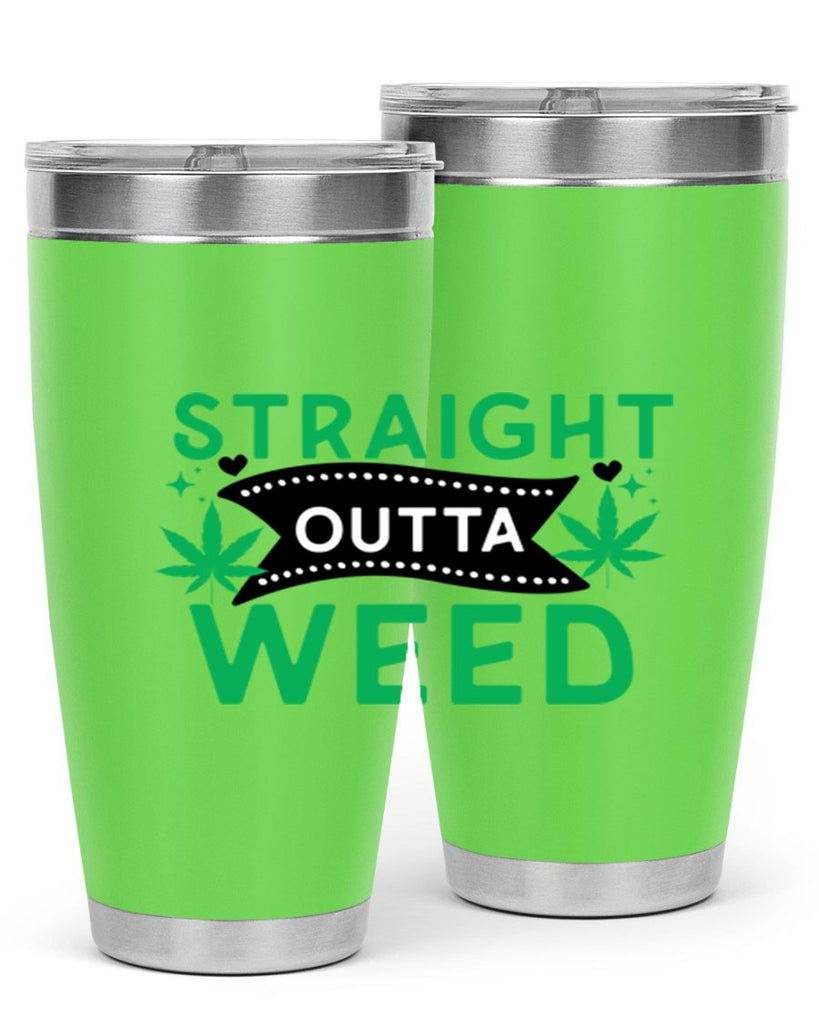 Straight Outta Weed 266#- marijuana- Tumbler