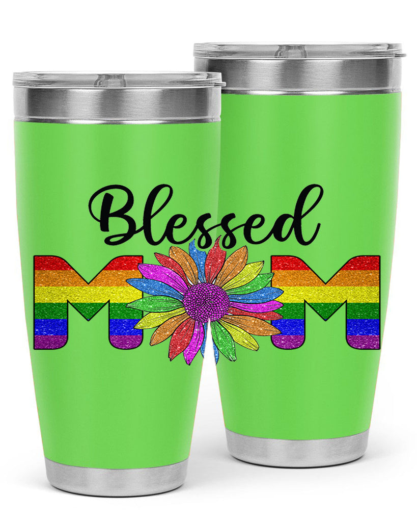 Sunflower Lgbt Blessed Mom  51#- lgbt- Tumbler