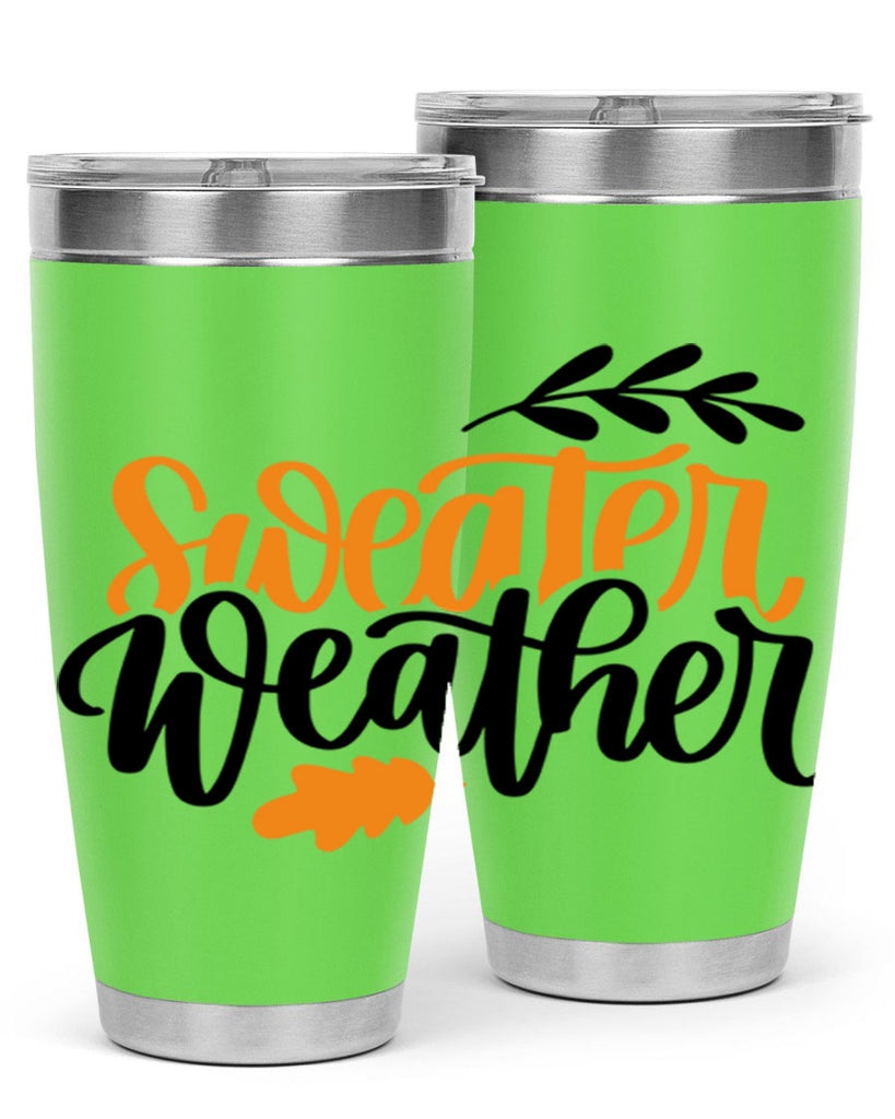 Sweater Weather 510#- fall- Tumbler