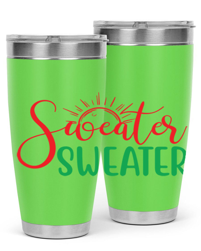 Sweater Weather 583#- fall- Tumbler