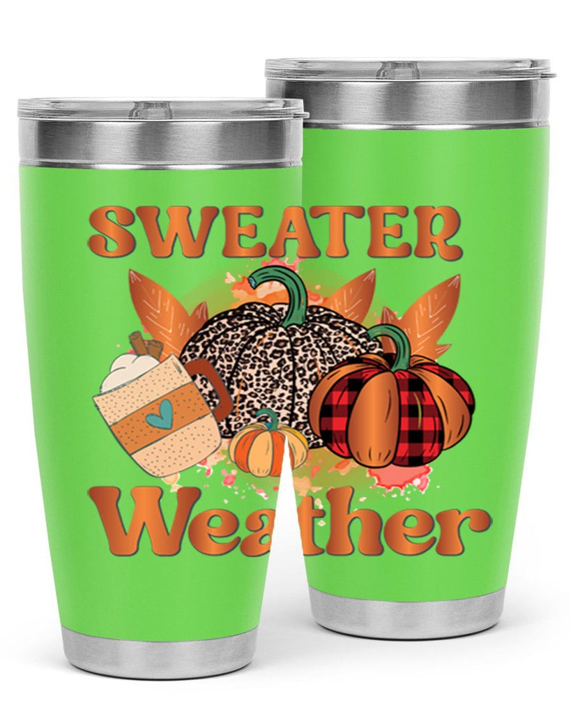 Sweater Weather 589#- fall- Tumbler