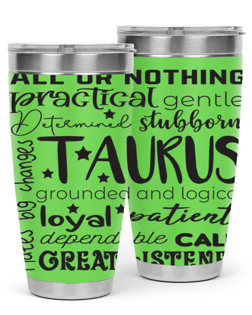 Taurus 573#- zodiac- Tumbler