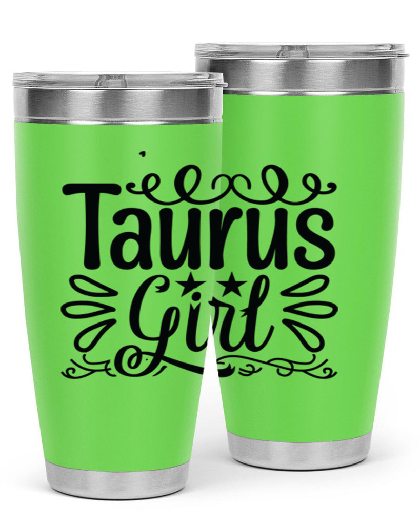 Taurus girl 497#- zodiac- Tumbler