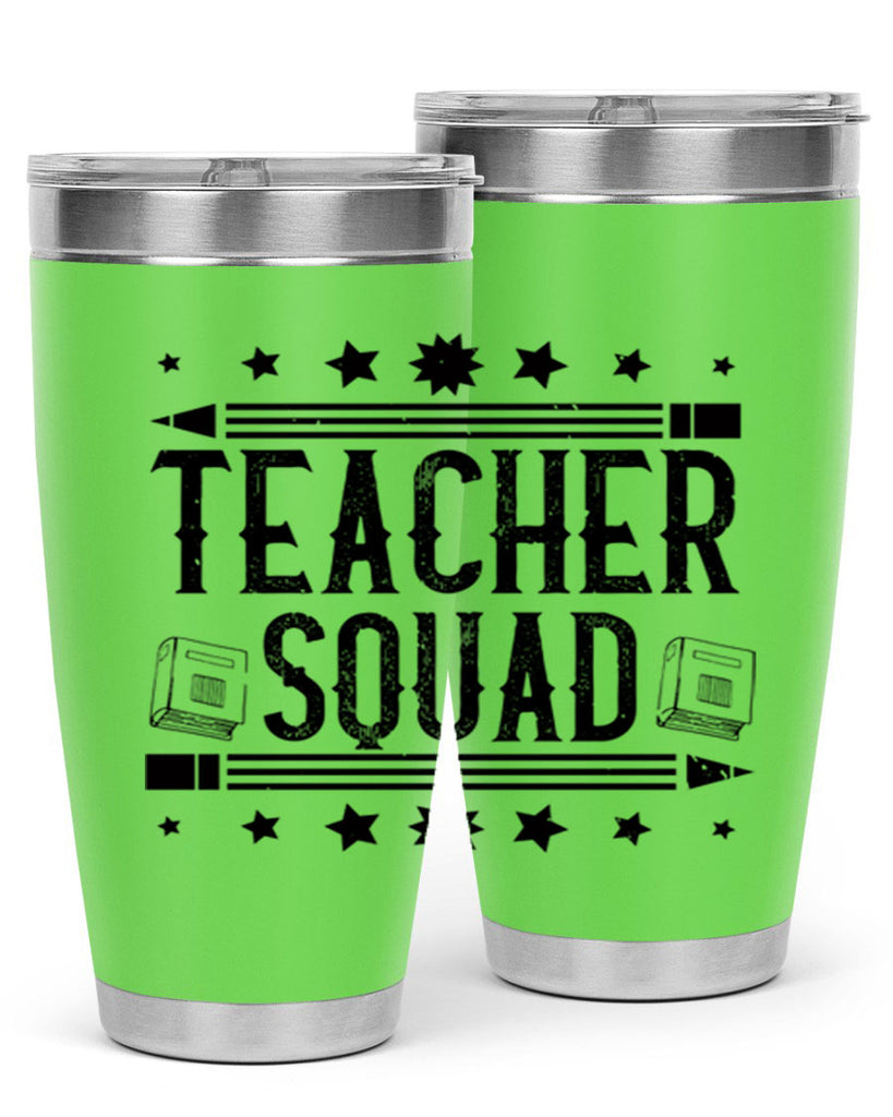 Teacher squad Style 14#- teacher- tumbler