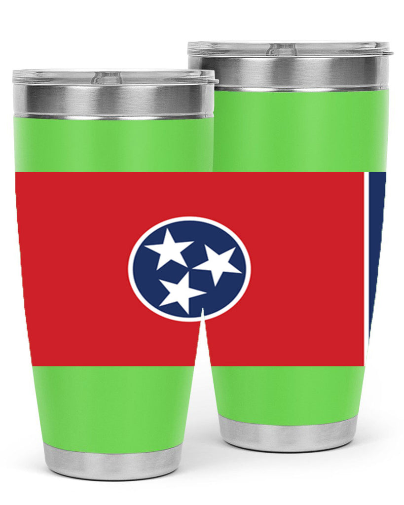 Tennessee 10#- Us Flags- Tumbler