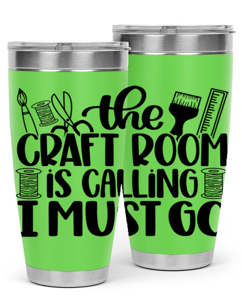 The Craft Room Is Calling 6#- crafting- Tumbler